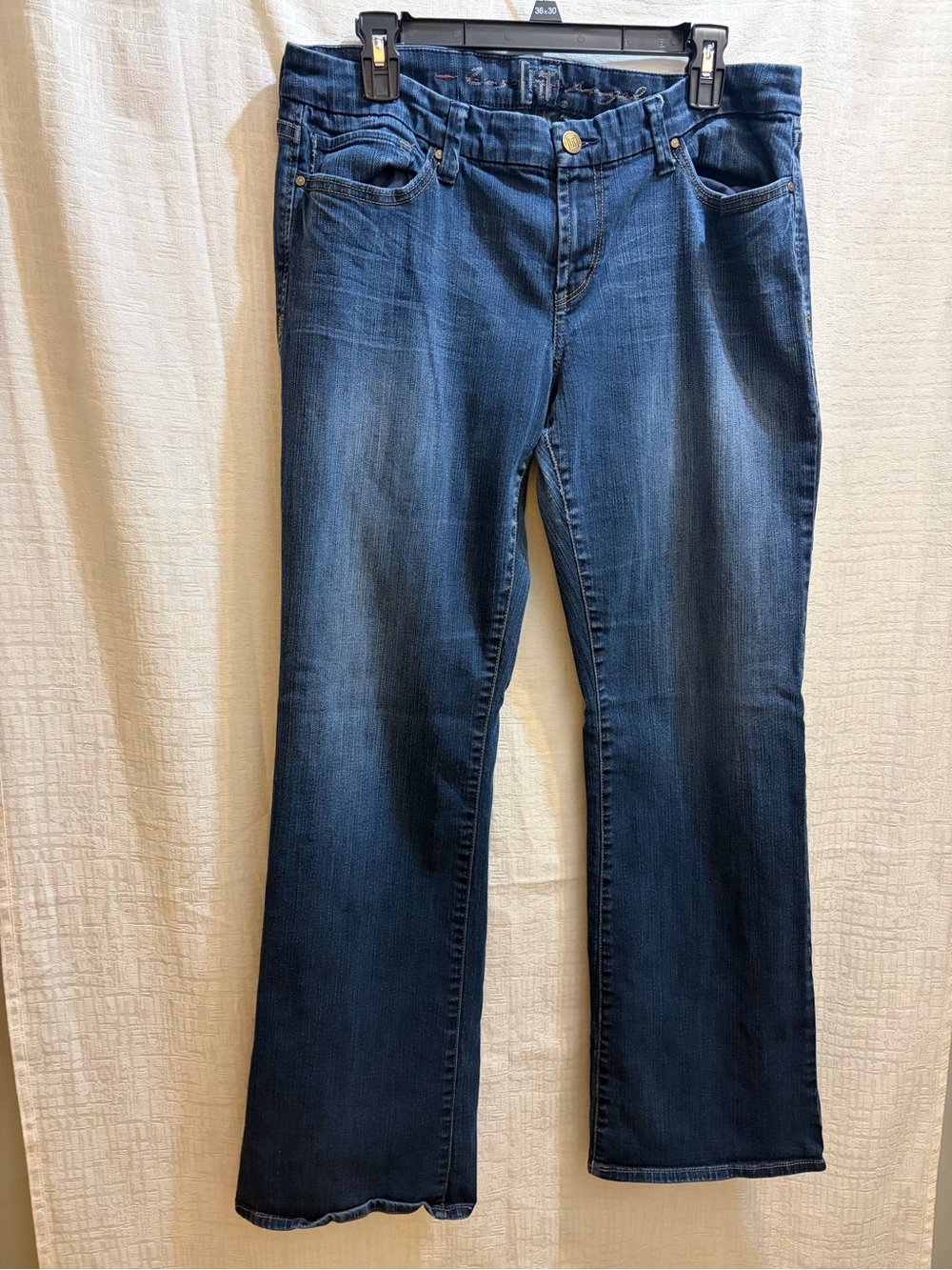 IT DIVA Women’s Dark Blue Stretch boot cut Jeans